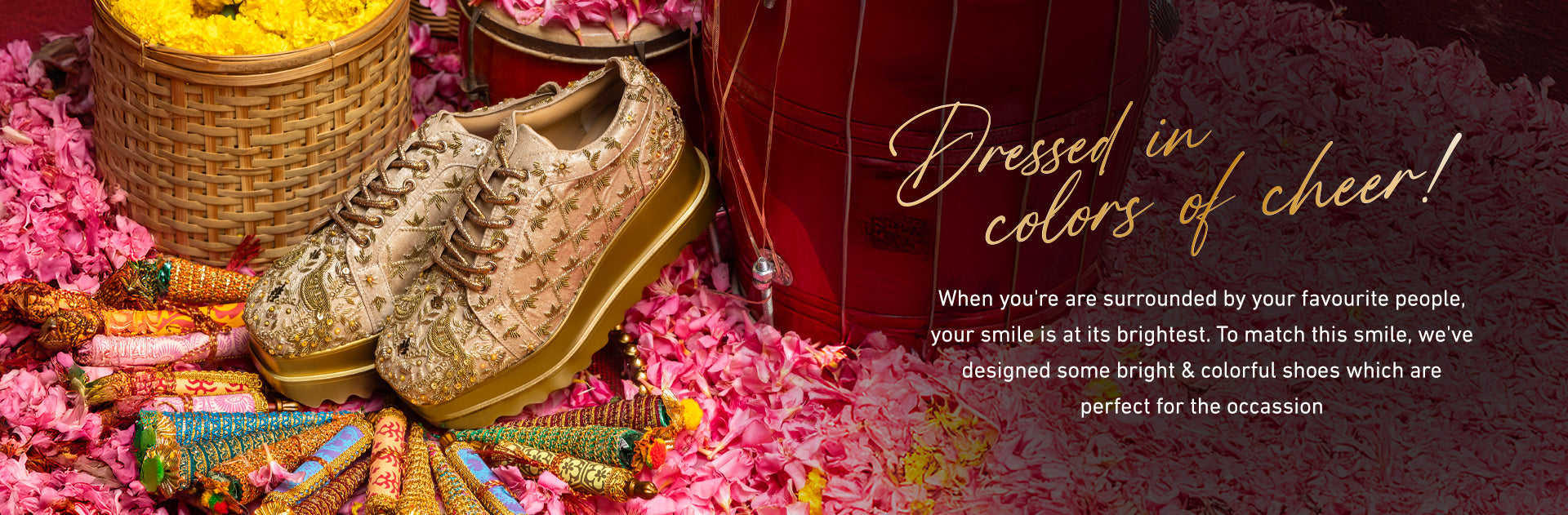 Footwear For Haldi Ceremony Dressed in Colours Of Cheer