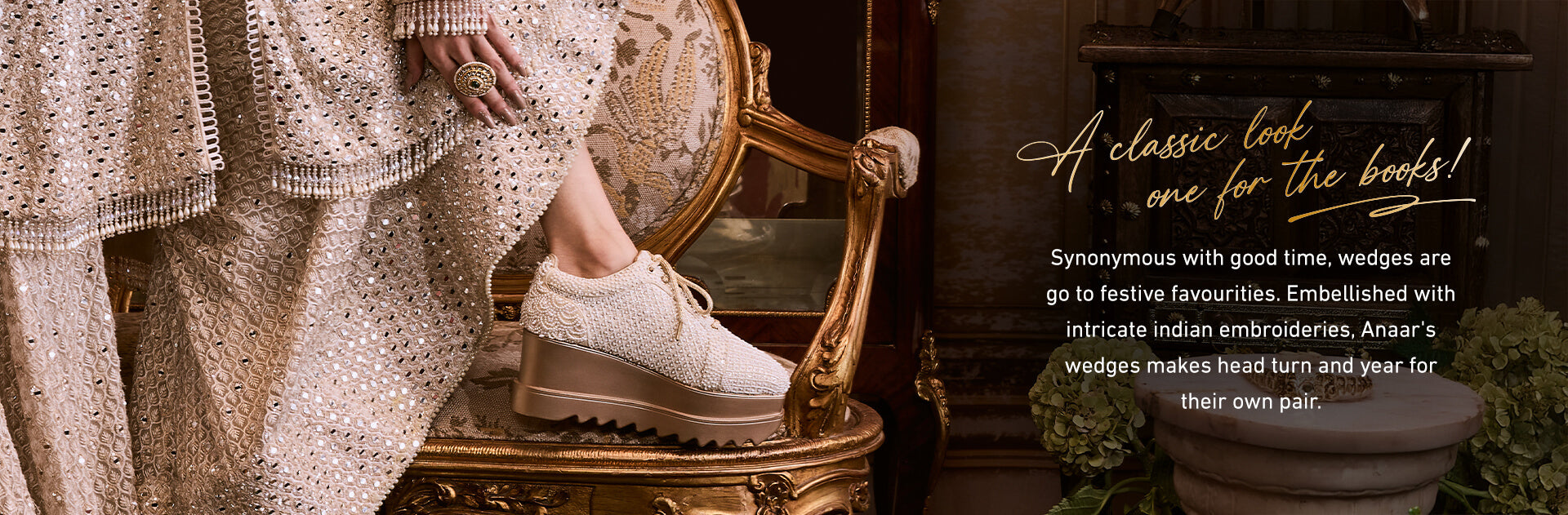 Beautiful Bridal Look in Bath Tube With Wedge Sneakers