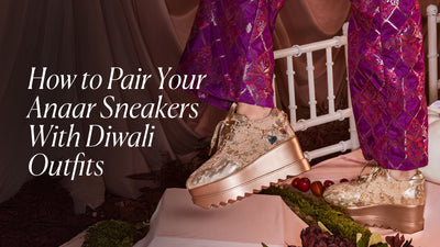 How to Pair Your Bridal Sneakers with Diwali Outfits