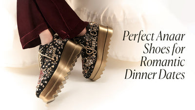 Perfect Anaar Shoes for Romantic Dinner Dates