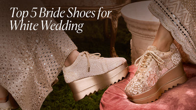 Top 5 Bridal Shoes for White Wedding