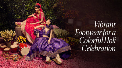 Vibrant Footwear Picks for a Colorful Holi Celebration