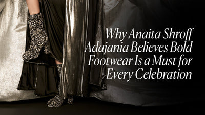 Why Anaita Shroff Adajania Believes Bold Footwear Is a Must for Every Celebration