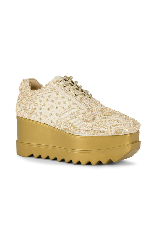 Mauj Masti Wedge Sneakers