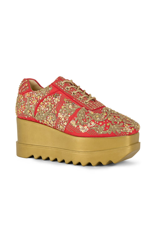Jodi & Co. Wedge Sneakers