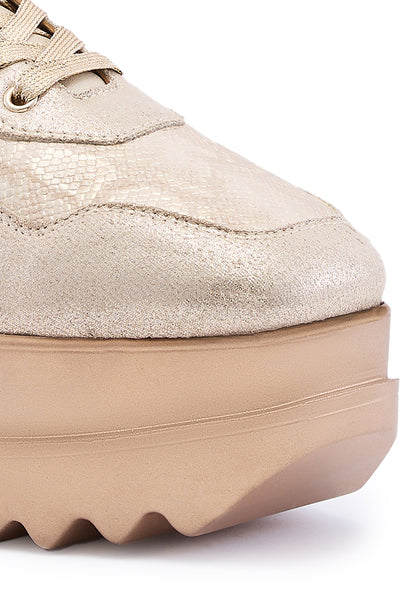 Groove Signature Wedge Sneakers