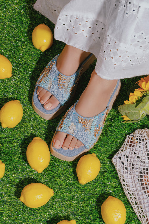Denisse Wedge Sandals