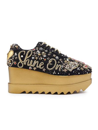 Lustre Love Wedge Sneakers