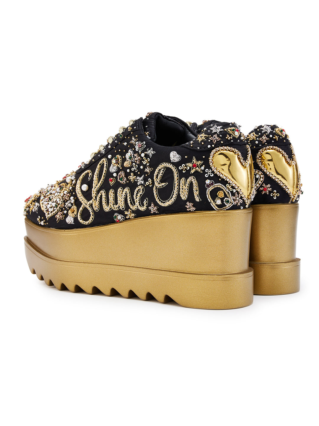 Lustre Love Wedge Sneakers