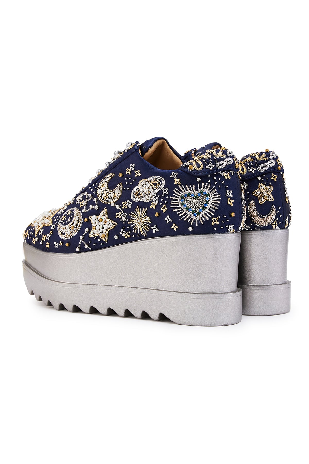 Moonwalk Wedge Sneakers