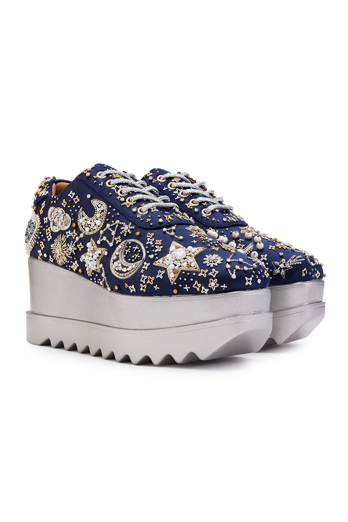 Moonwalk Wedge Sneakers