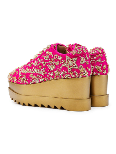 Sajna Wedge Sneakers