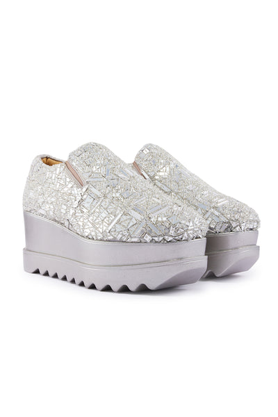 Saturday Night Wedge Sneakers