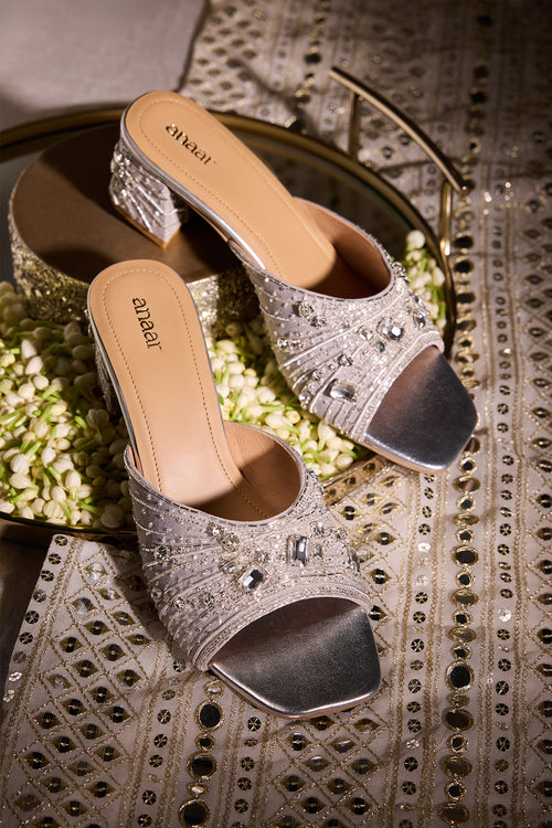 Lady Opalite Block Heels