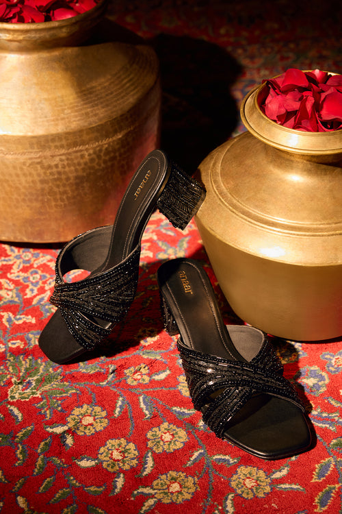 Calcutta Club Block Heels