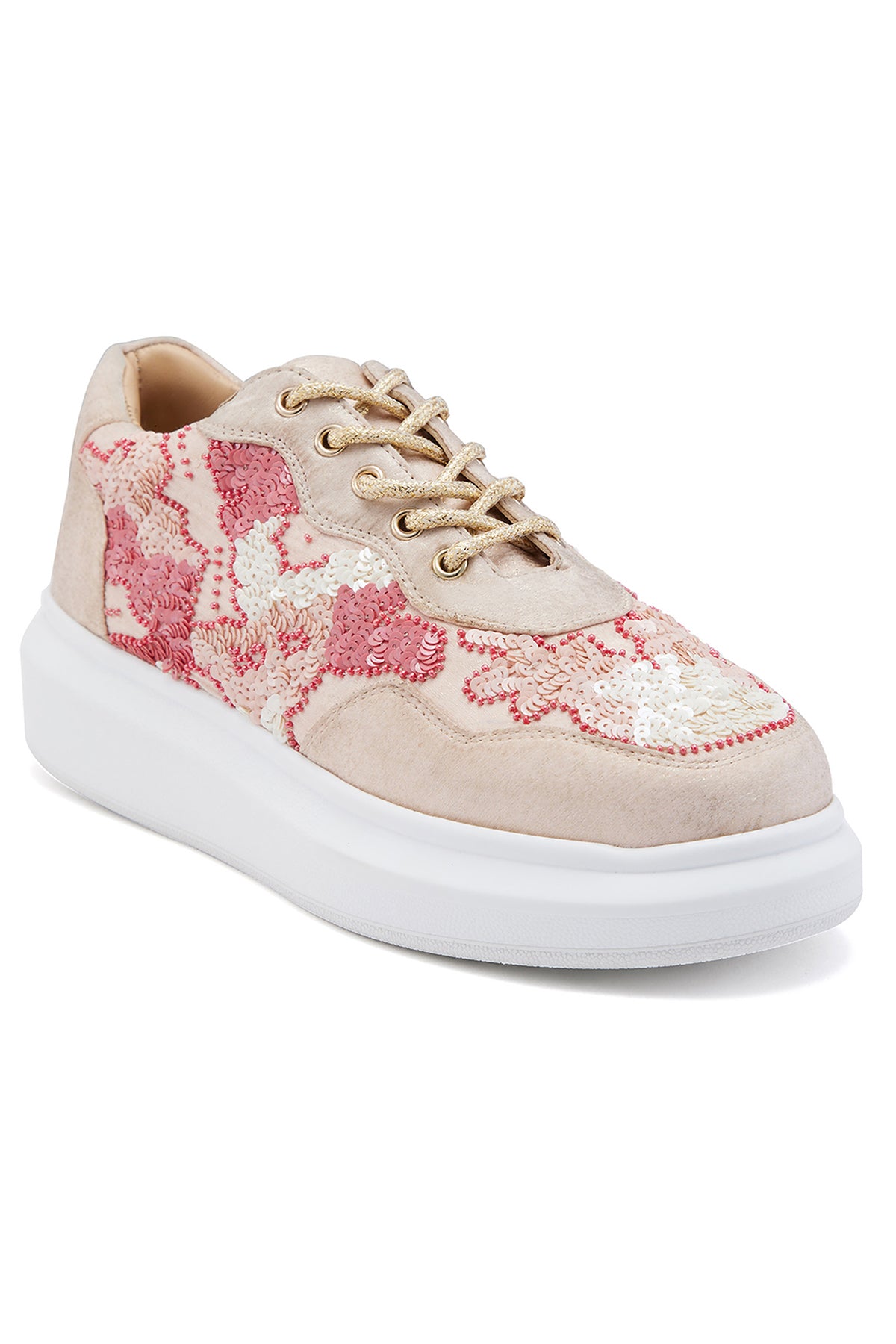 Begums in Pink Classic Sneakers