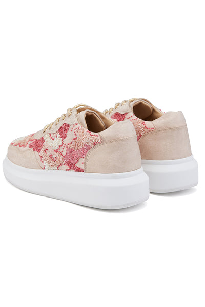 Begums in Pink Classic Sneakers
