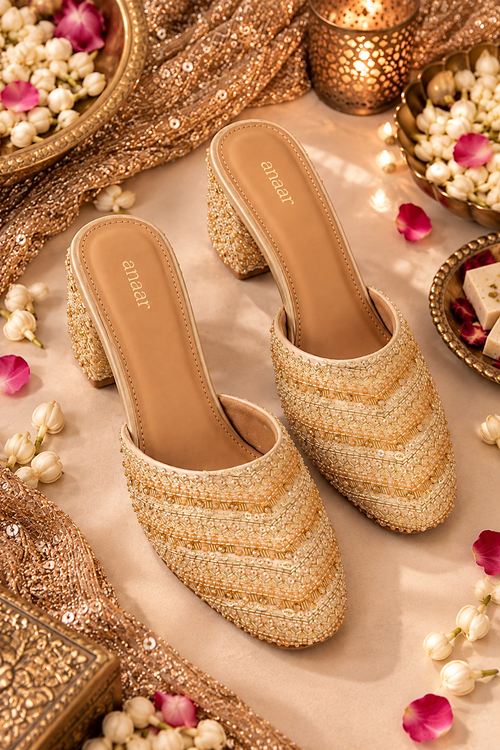 Ditsy Ritzy Mules
