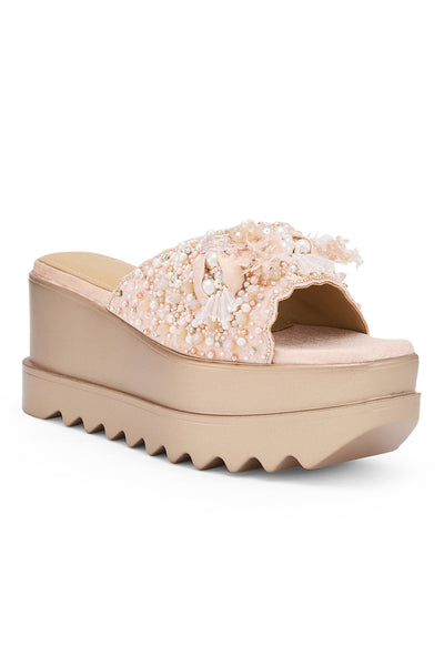 Fleur de Pearl Sandals