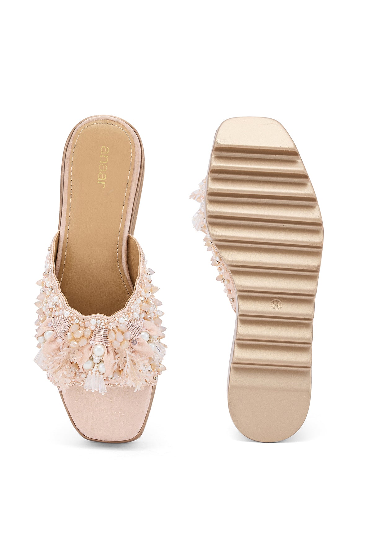 Fleur de Pearl Sandals