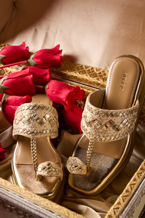 Kohinoor Wedge Sandals