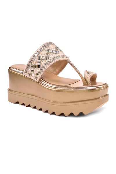 Kohinoor Wedge Sandals