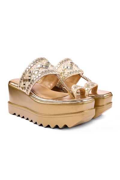 Kohinoor Wedge Sandals