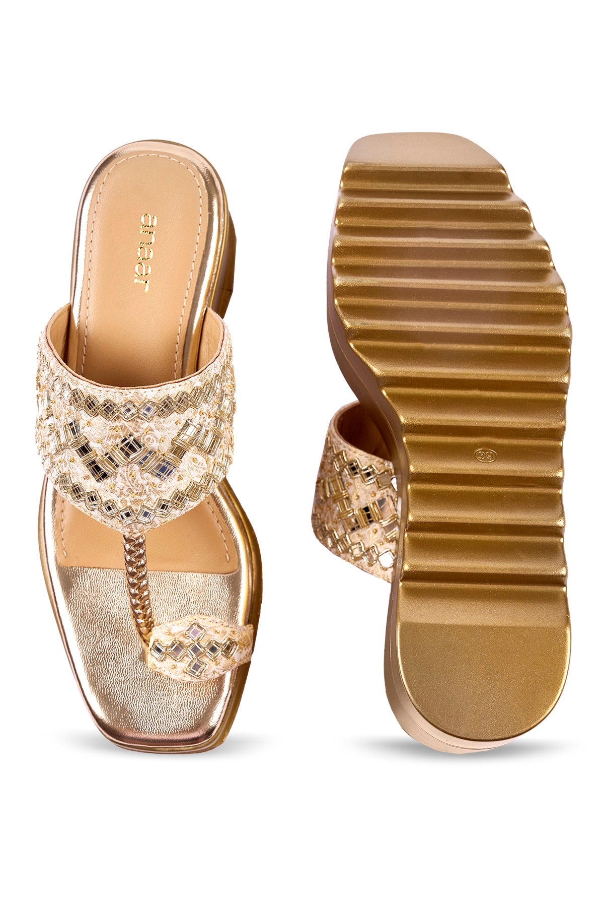 Kohinoor Wedge Sandals