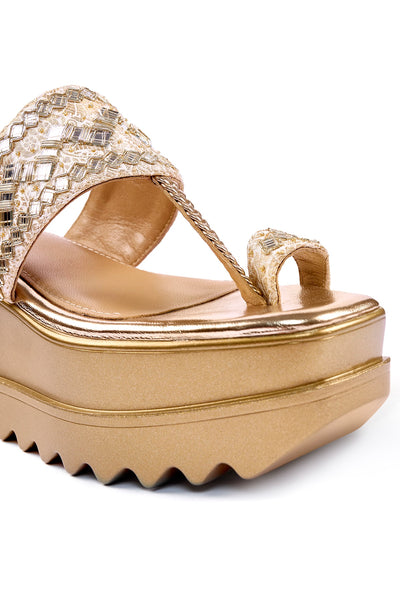 Kohinoor Wedge Sandals
