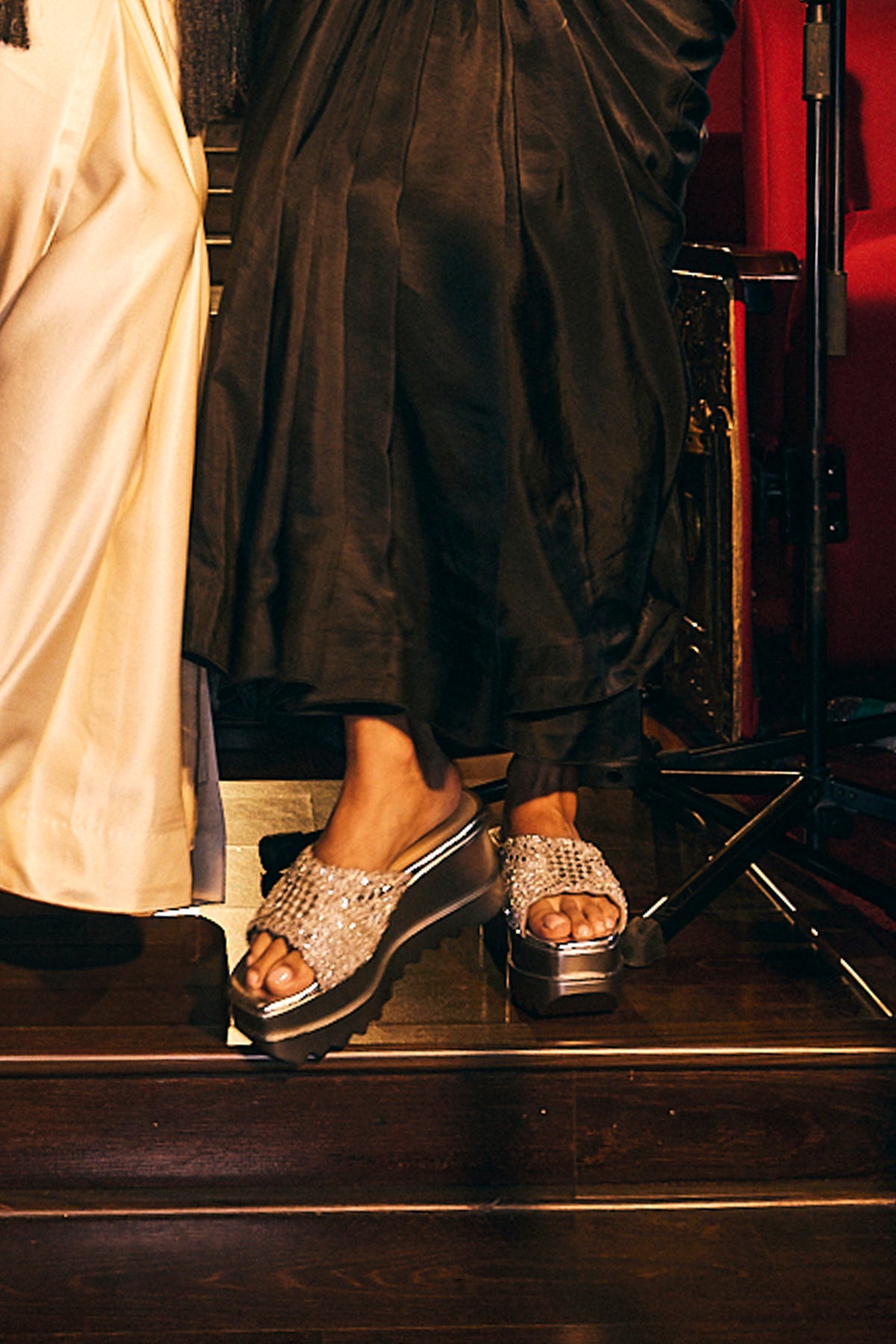 Chandni Wedge Sandals