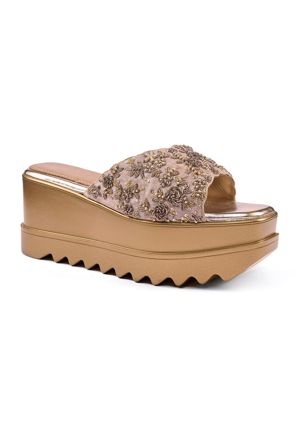 Jhumka Crew Wedge Sandals