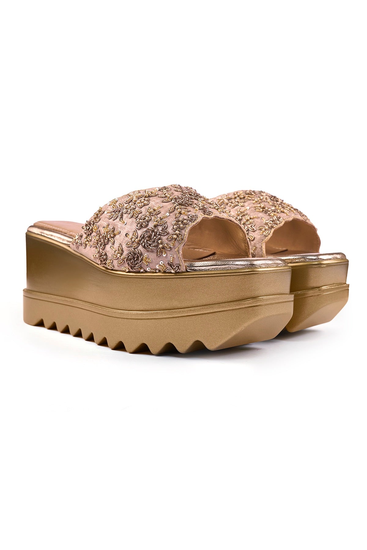 Jhumka Crew Wedge Sandals