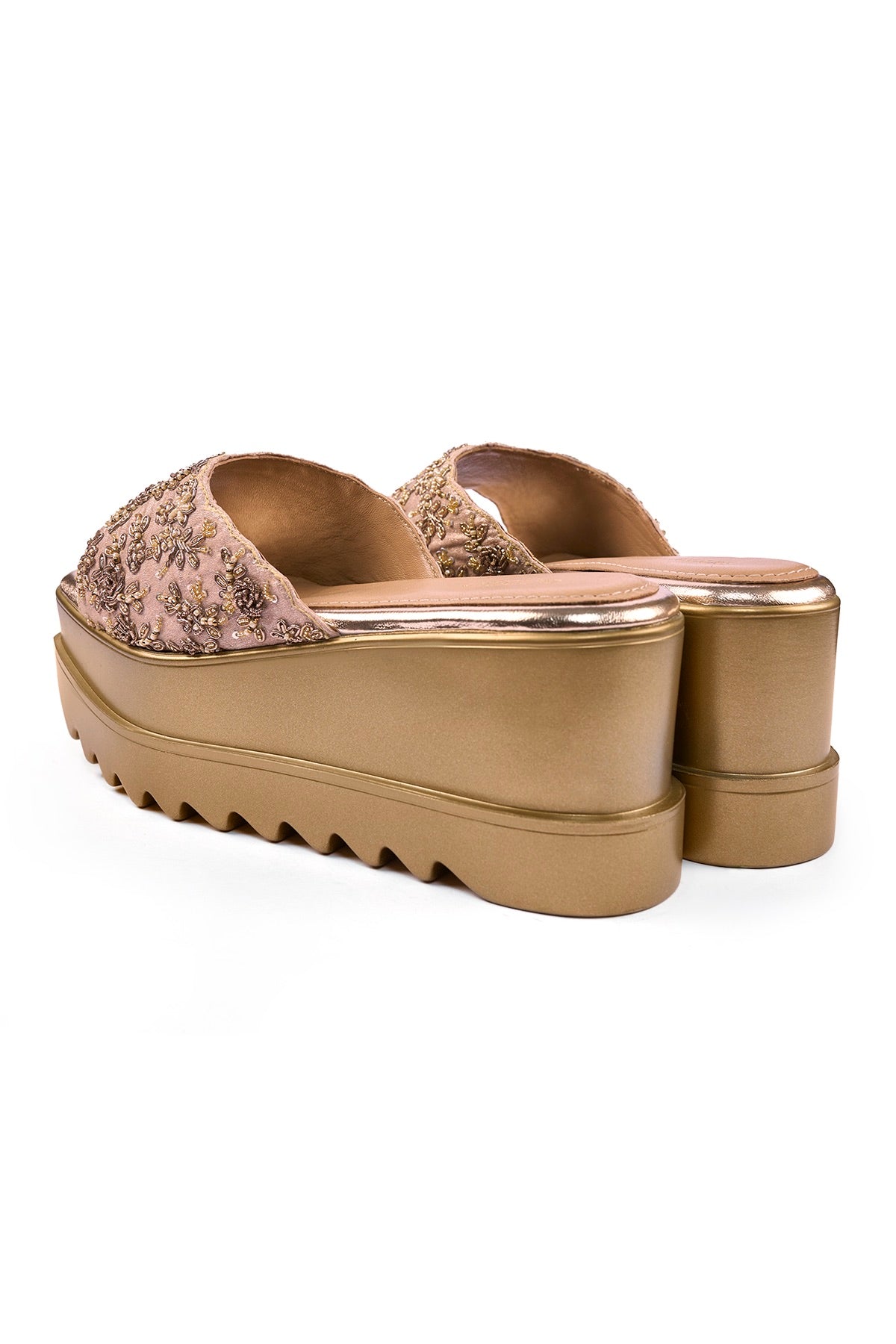 Jhumka Crew Wedge Sandals