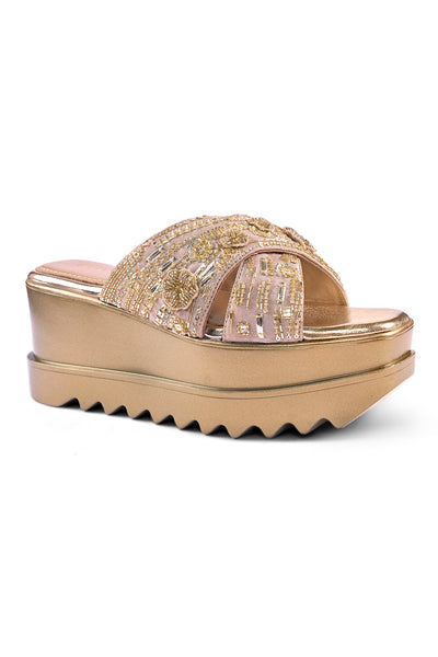 Marigold Wedge Sandals