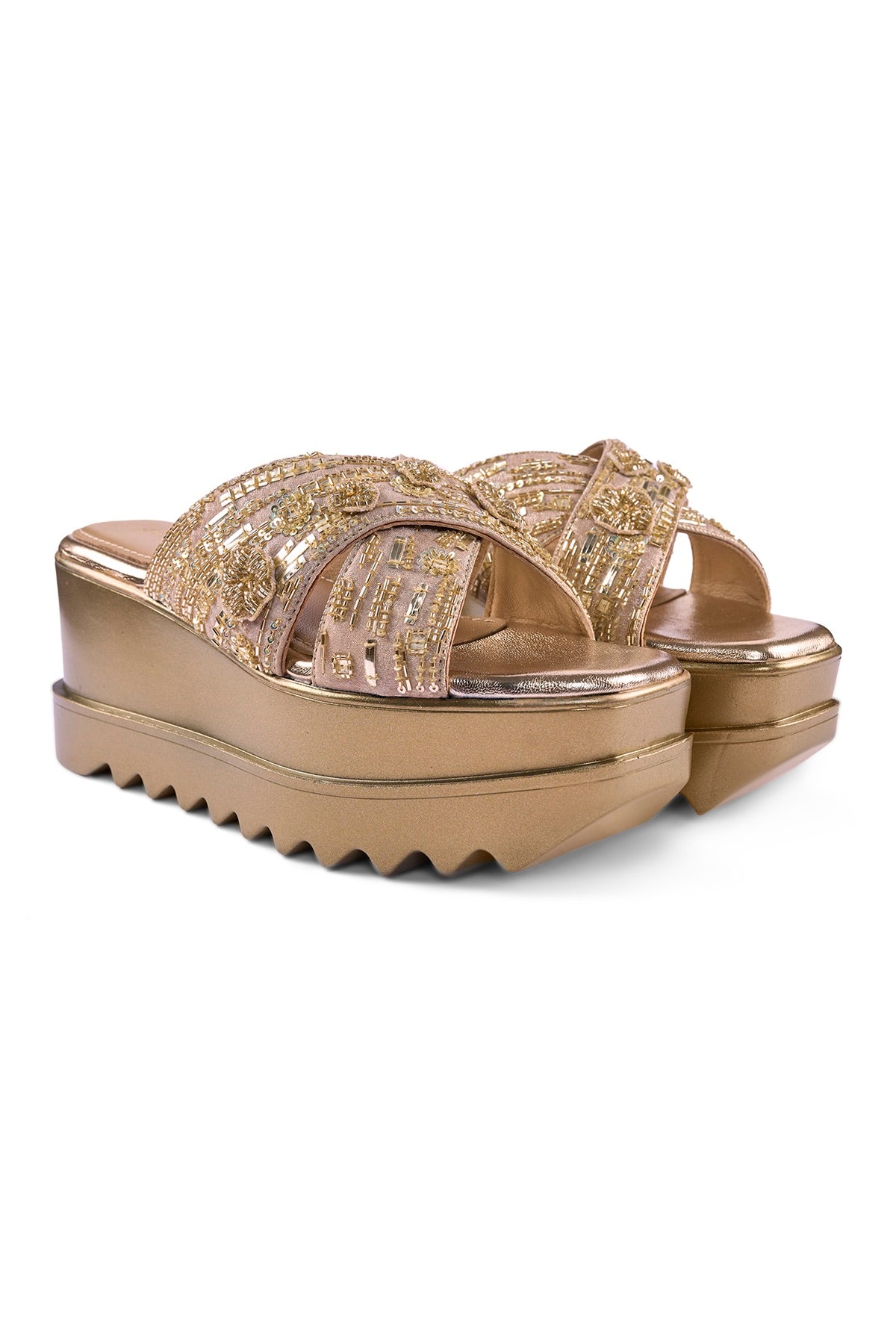 Marigold Wedge Sandals