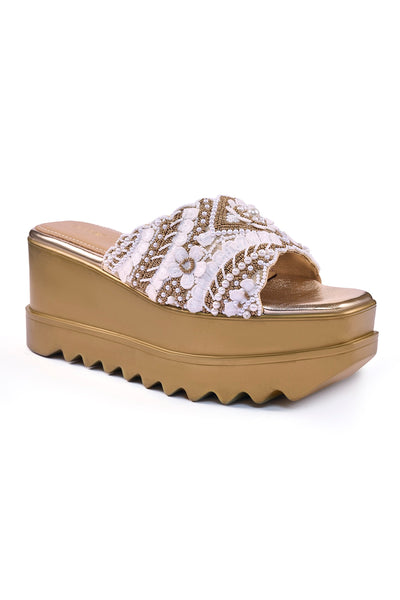 Maison Lacey Wedge Sandals