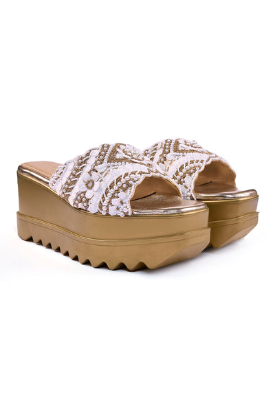 Maison Lacey Wedge Sandals