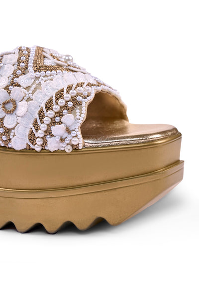 Maison Lacey Wedge Sandals