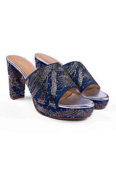 Electric Nakhra Platform Sandals