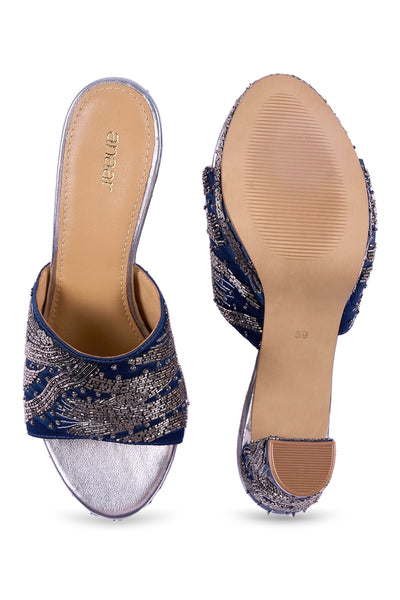 Electric Nakhra Platform Sandals
