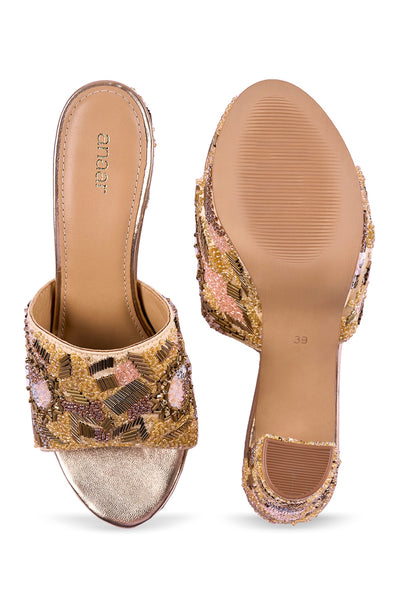 Dripping Drama Platform Sandals