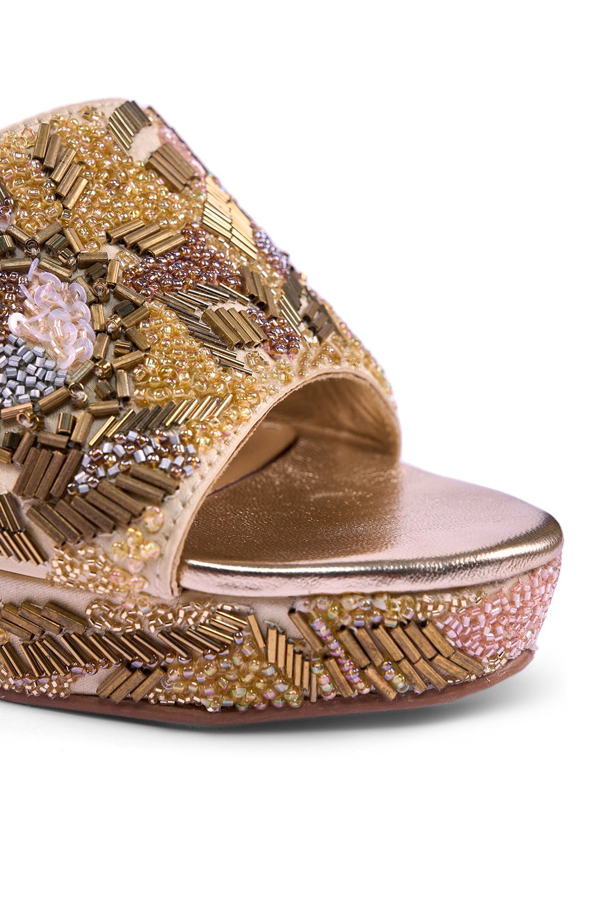 Dripping Drama Platform Sandals