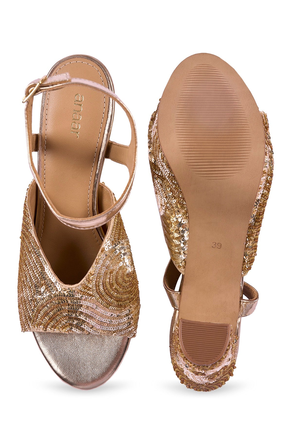 Glory Story Platform Sandals