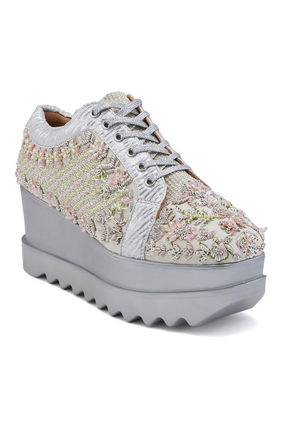 Pista Rose Wedge Sneakers