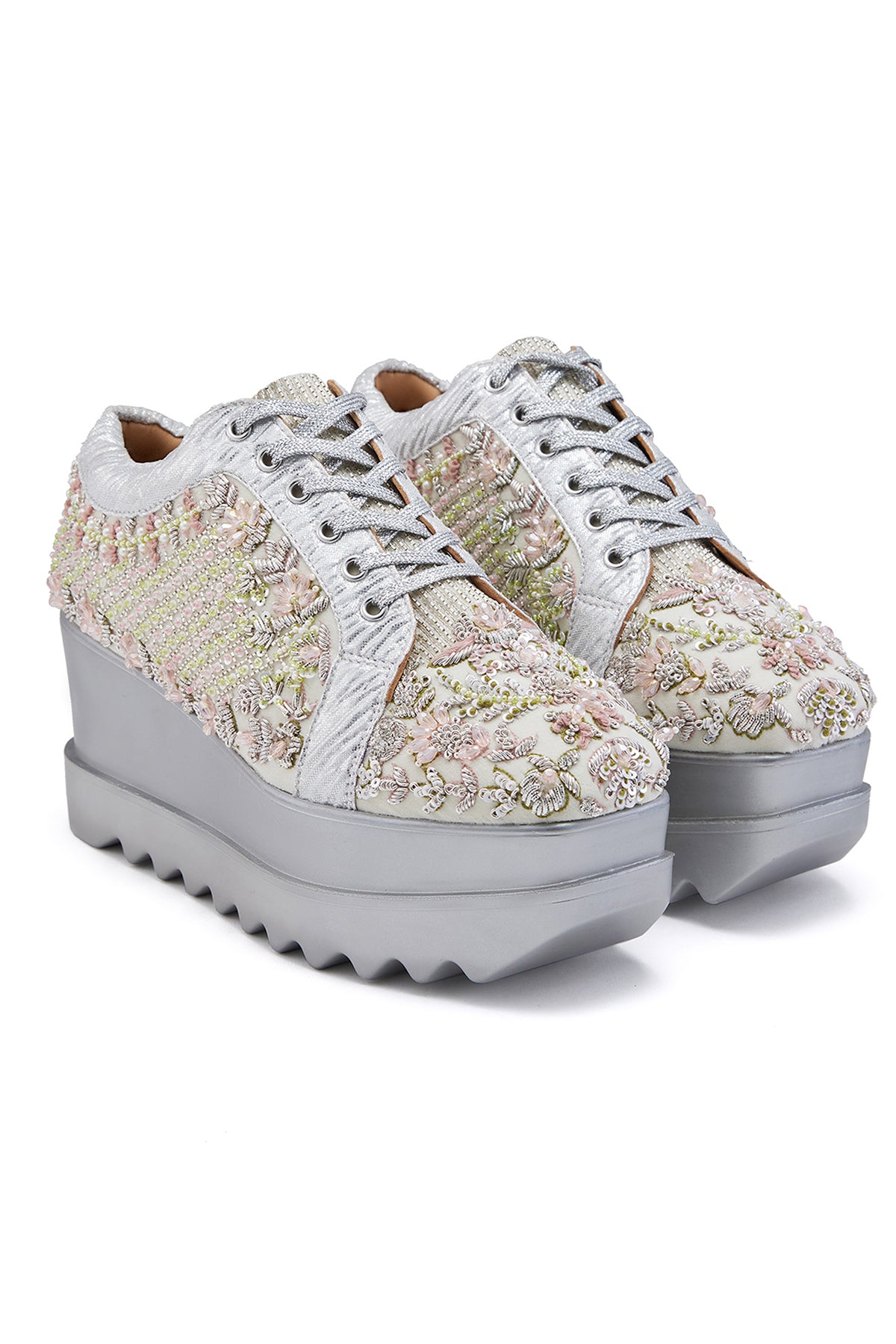 Pista Rose Wedge Sneakers