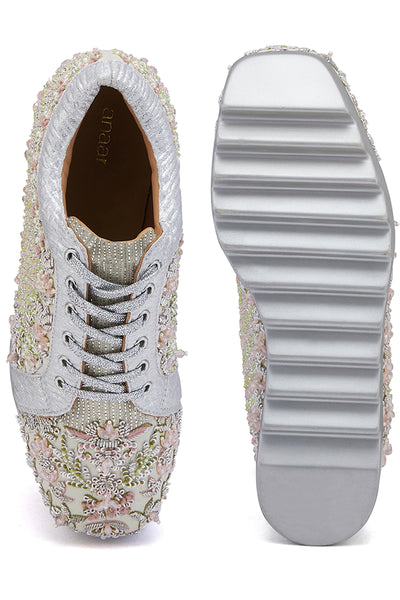 Pista Rose Wedge Sneakers
