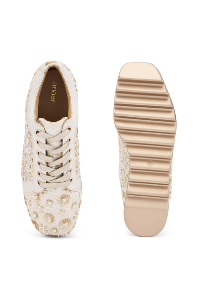 Buttercream bliss Wedge Sneakers