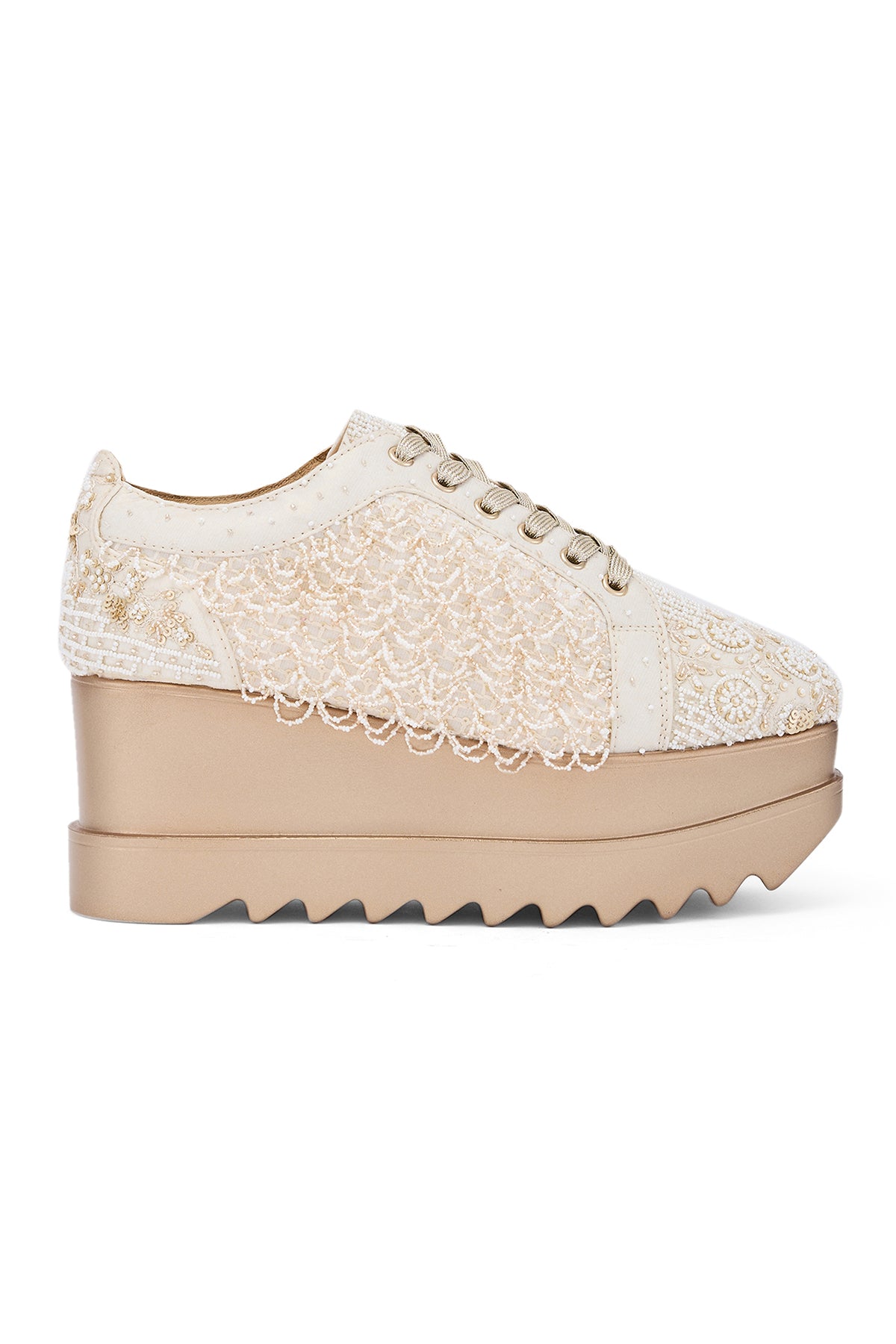 Thumka Crew Wedge Sneakers