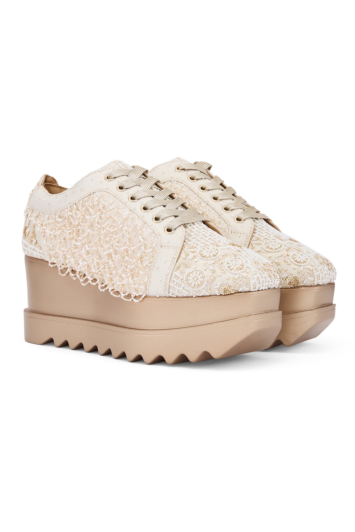 Thumka Crew Wedge Sneakers