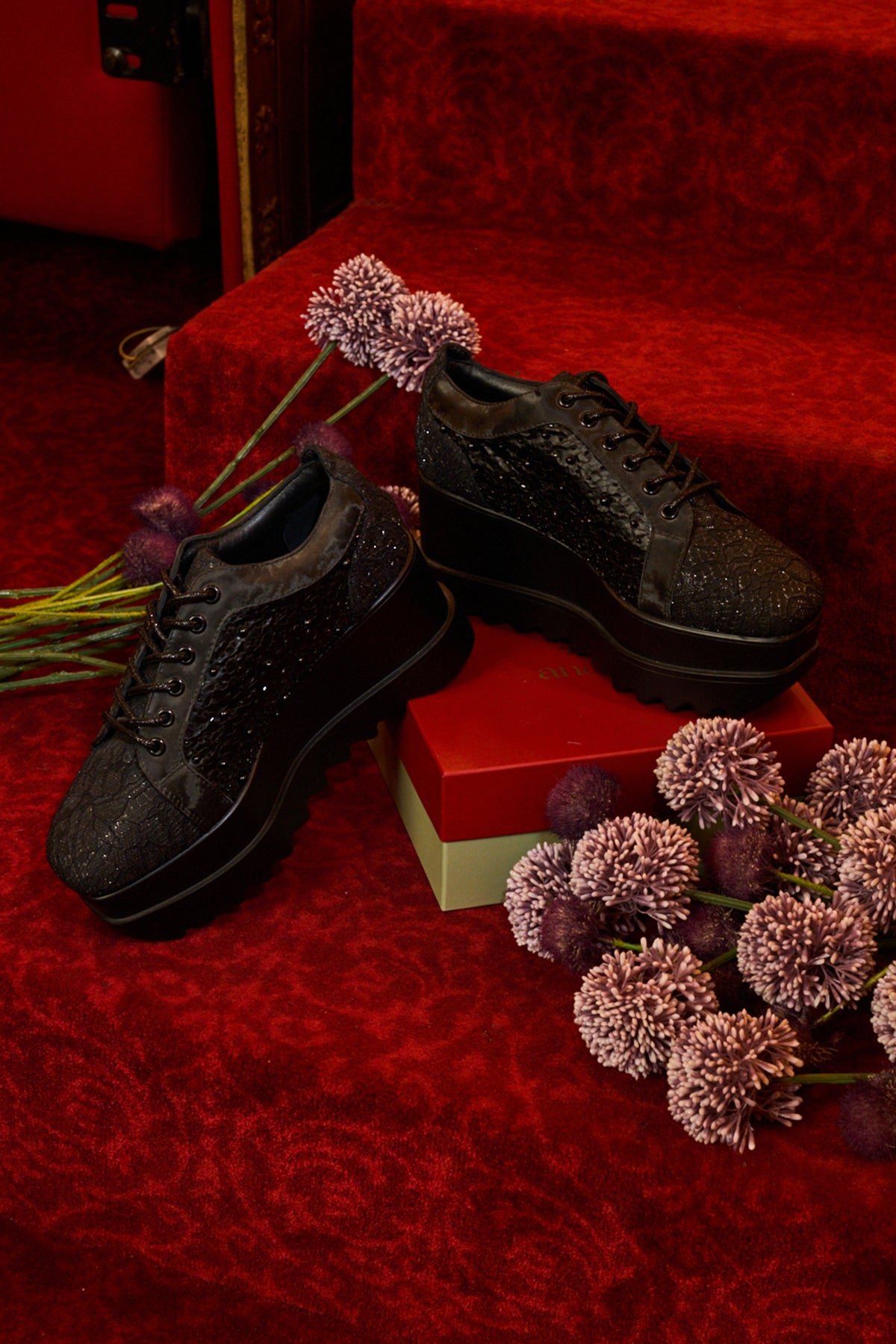 Speakeasy  Wedge Sneakers